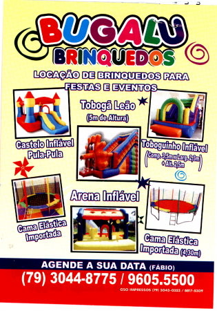 Planfleto de Divulgação